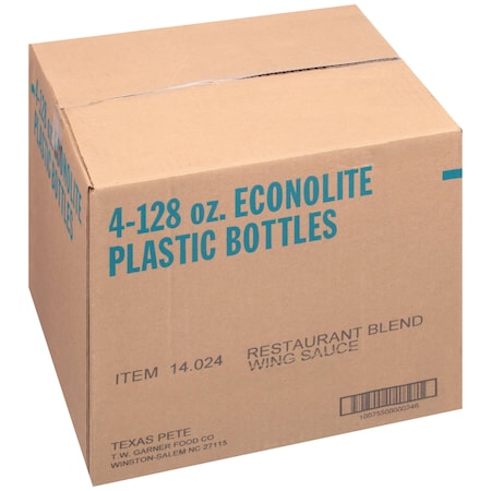 Texas Pete Texas Pete Restaurant Blend Wing Sauce 1 gal. Jugs, PK4 1.00024